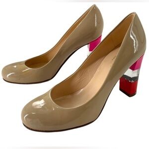 Kate Spade Multicolor Block Heels